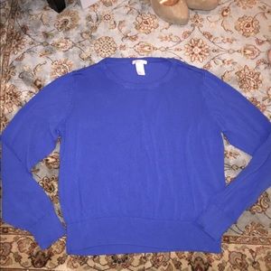 Blue H&M sweater